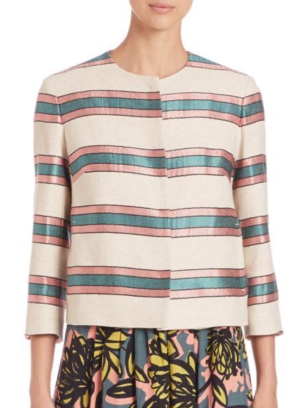 Weekend Max Mara Burano Jacket, Striped
